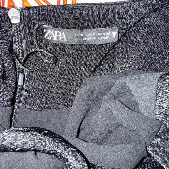 Zara black tie halter dress - Picture 2 of 3